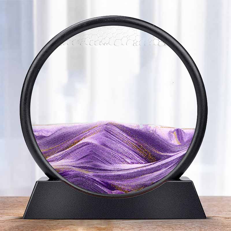 BowLift | 3D Hourglass Sand Timer - Decorative Hourglass for Home Decor, Office Desk, and Gift Ideas