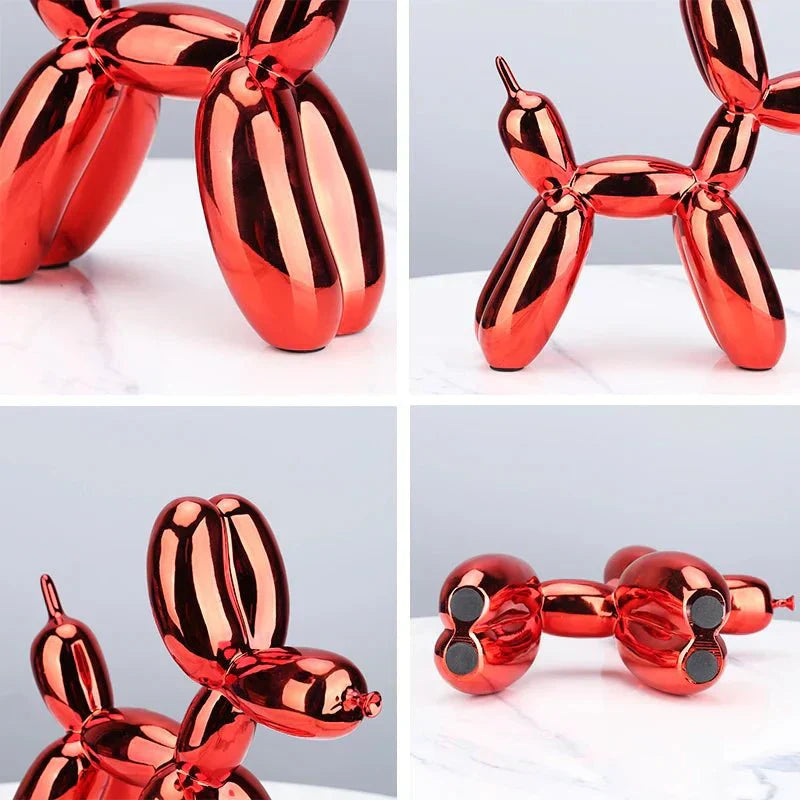 BowLift | Living Room Decoration "Balloon Dog" made of shiny resin