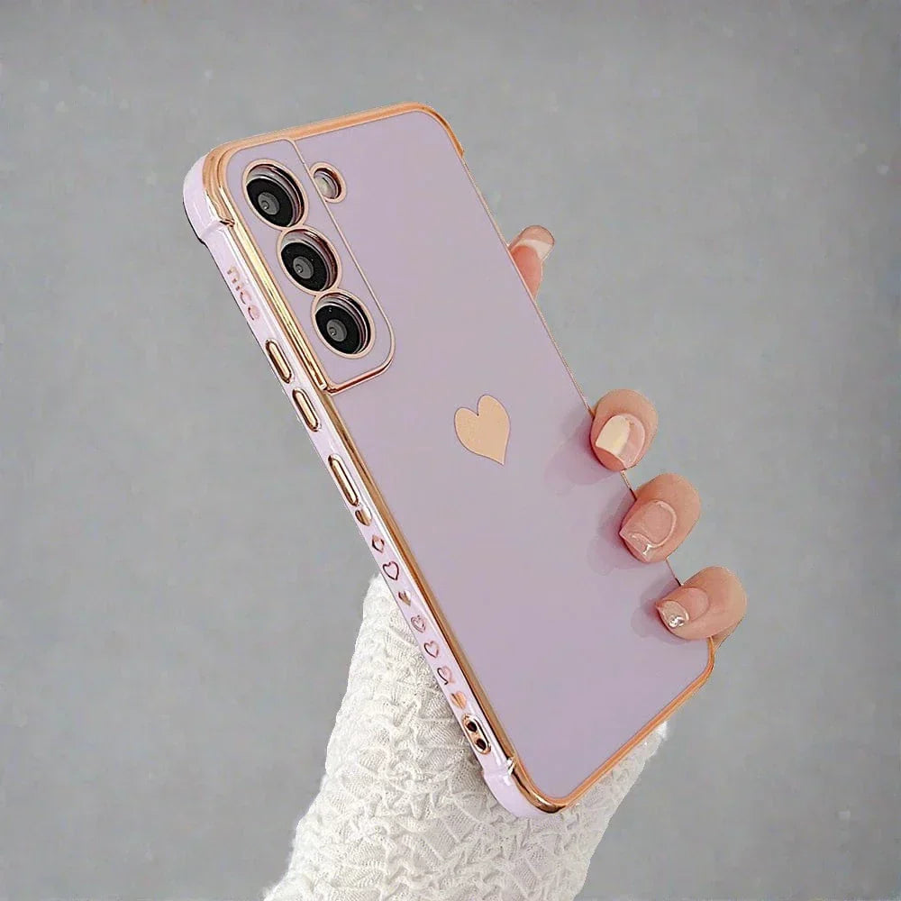 BowLift | Samsung phone cases | Luxurious, shock-resistant, plated square case