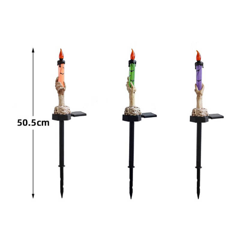 BowLift | Best Gift*Solar Light Halloween Ghost Hand Candle Outdoor Floor Lamp