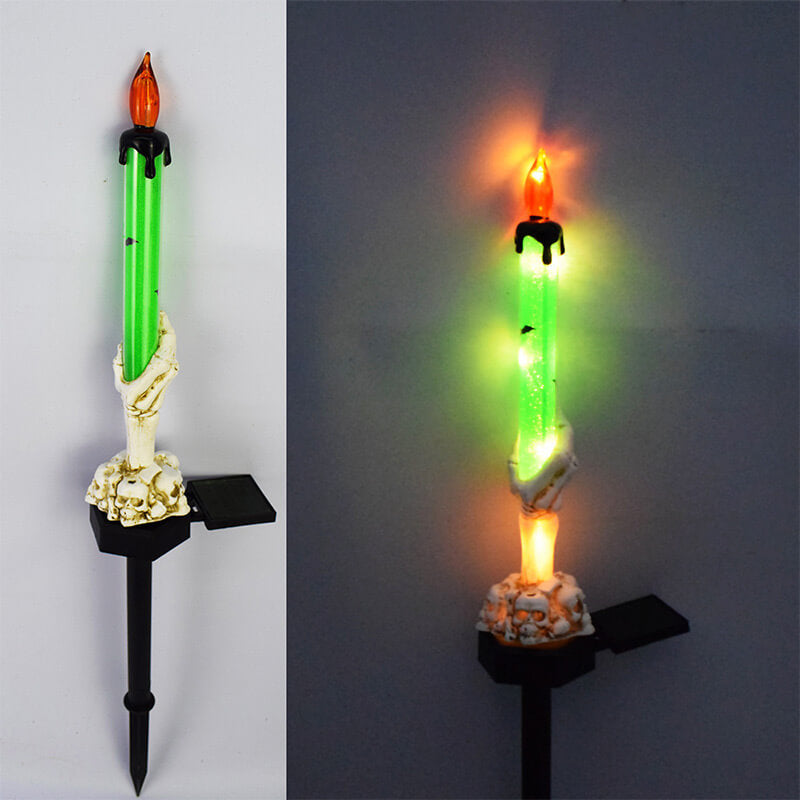 BowLift | Best Gift*Solar Light Halloween Ghost Hand Candle Outdoor Floor Lamp