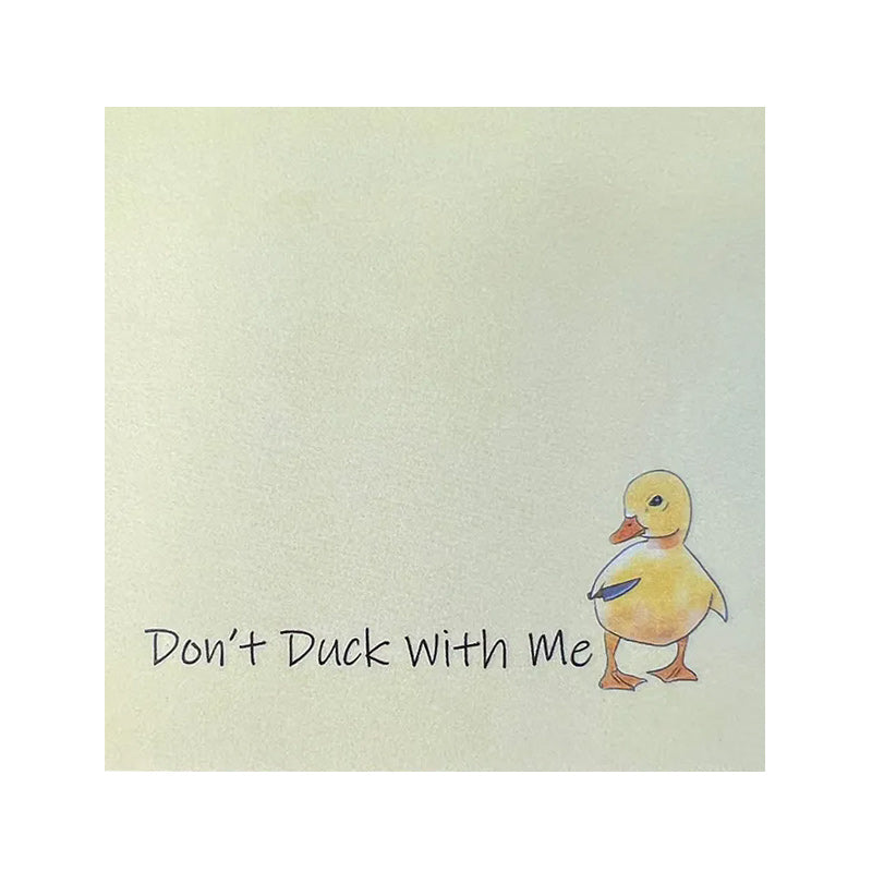 BowLift | Funny Cheeky Duck Sticky Notes