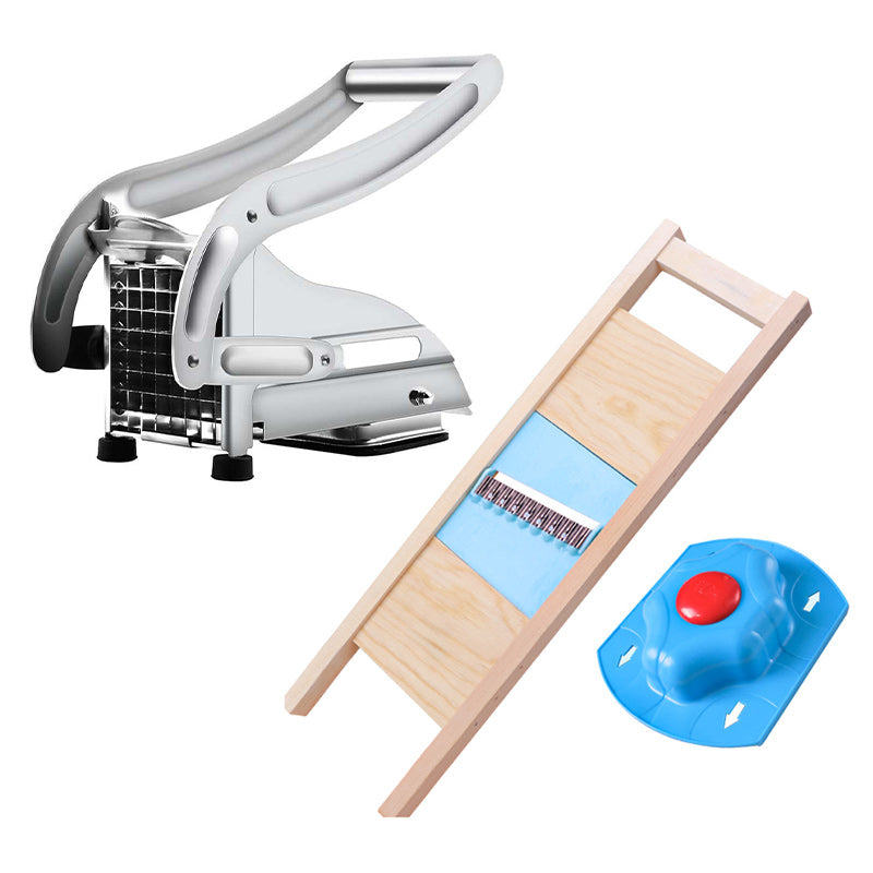BowLift | Wooden Handle Potato Chips Slicer