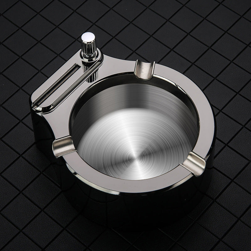 BowLift | Retro Metal Ashtray, Cigarette Lighter