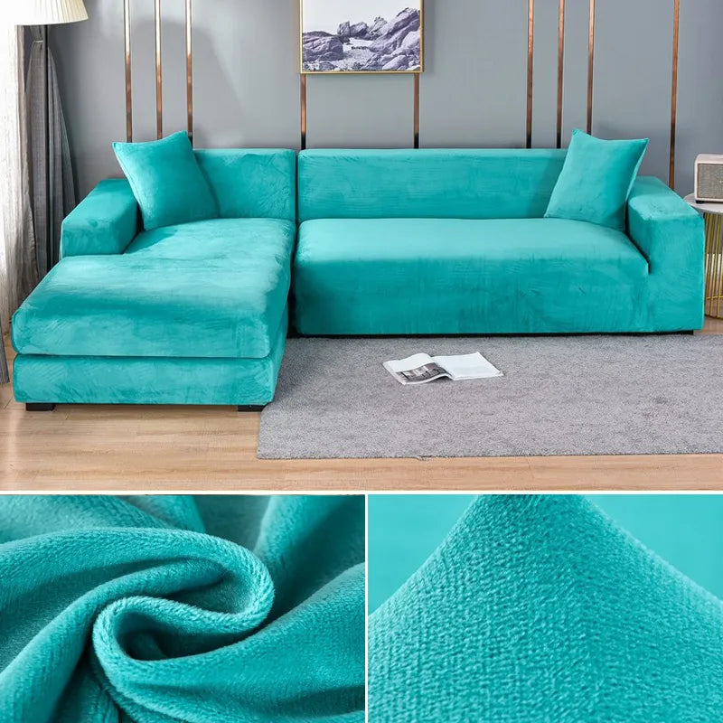 BowLift | Sofa Cover Velvet Stretch Washable Protector