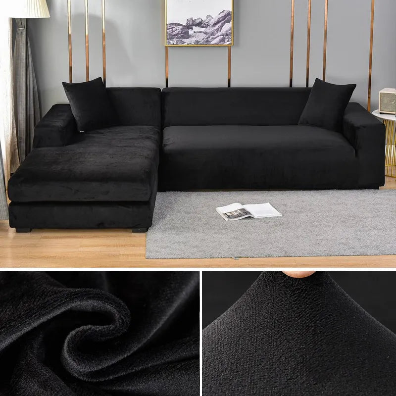 BowLift | Sofa Cover Velvet Stretch Washable Protector