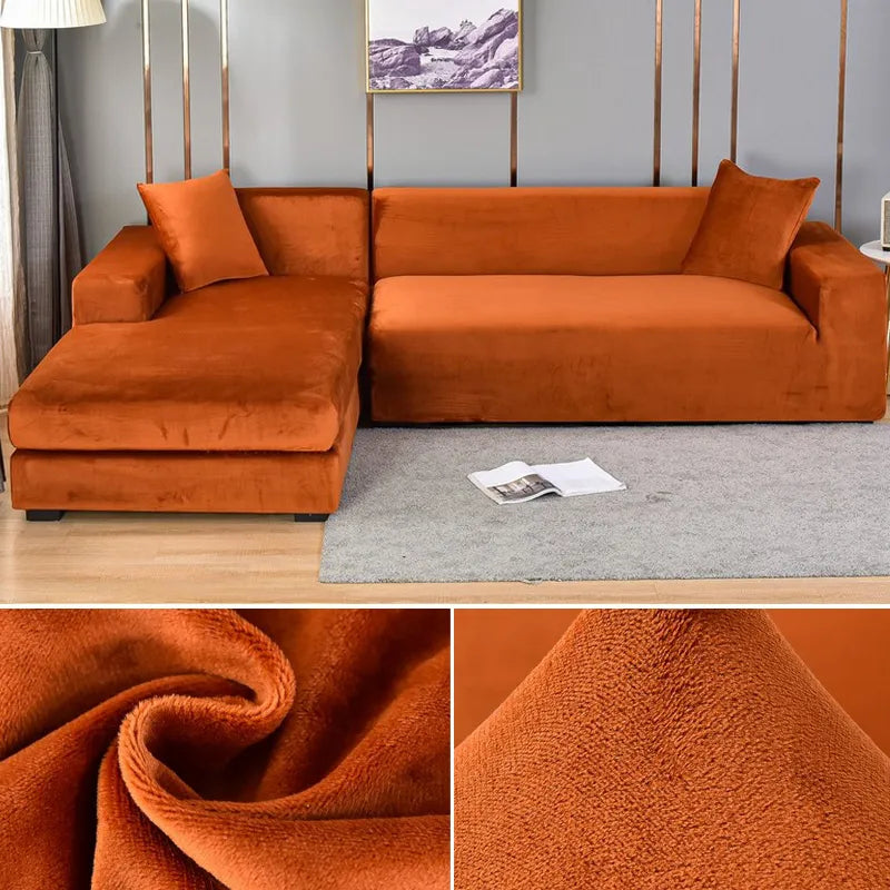 BowLift | Sofa Cover Velvet Stretch Washable Protector