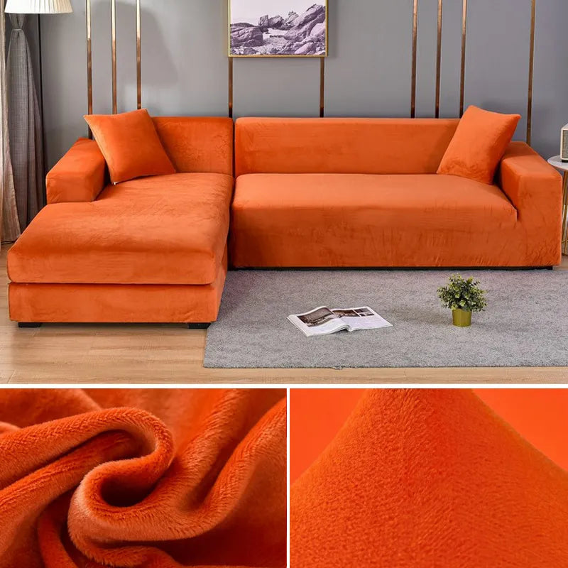 BowLift | Sofa Cover Velvet Stretch Washable Protector