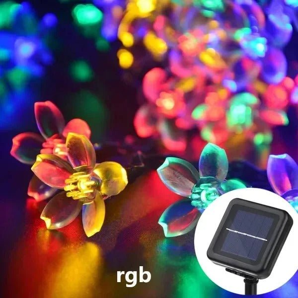 BowLift | Solar Honey Bee String Lights - Waterproof Lights for Garden, Christmas, Wedding, Party Outdoor Lighting