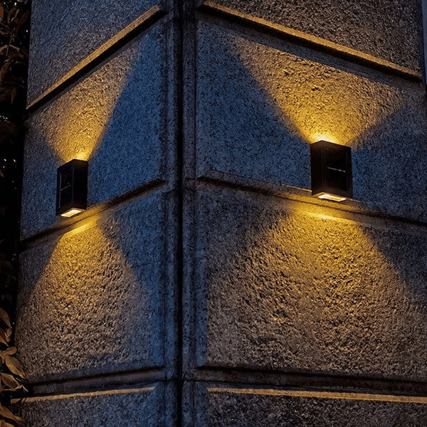 BowLift | Wireless LED Solar Wall Lights Deluxe | Efficient and Cost-Saving Outdoor Lighting