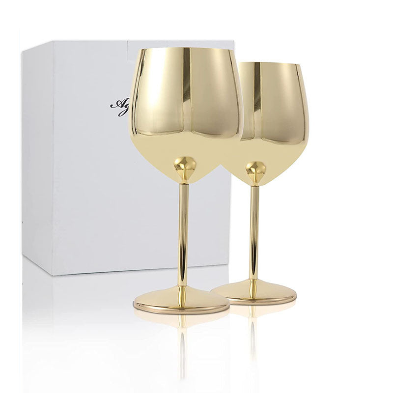 BowLift | 500ml Stainless Steel Wine Glasses