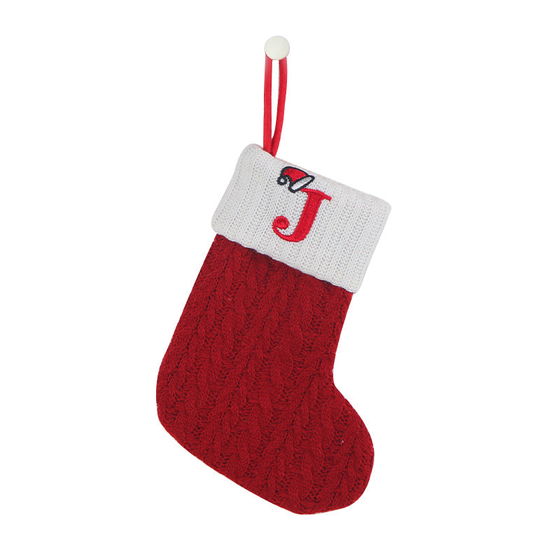 BowLift | Cozy Knit Socks, Embroidered Candy Gift Bag, Letter Christmas Stocking - Perfect for the Little Ones!
