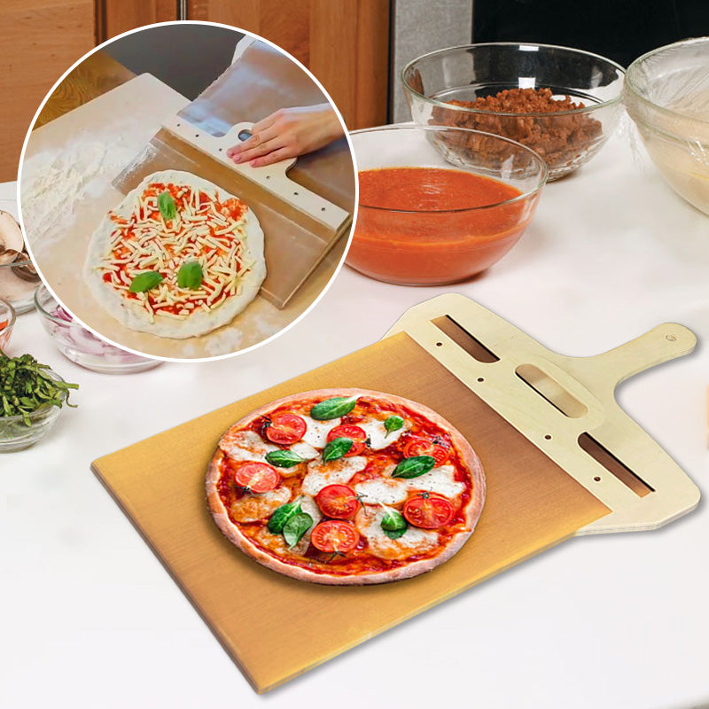 BowLift | Premium Sliding Pizza Peel - Essential Kitchen Baking Tool