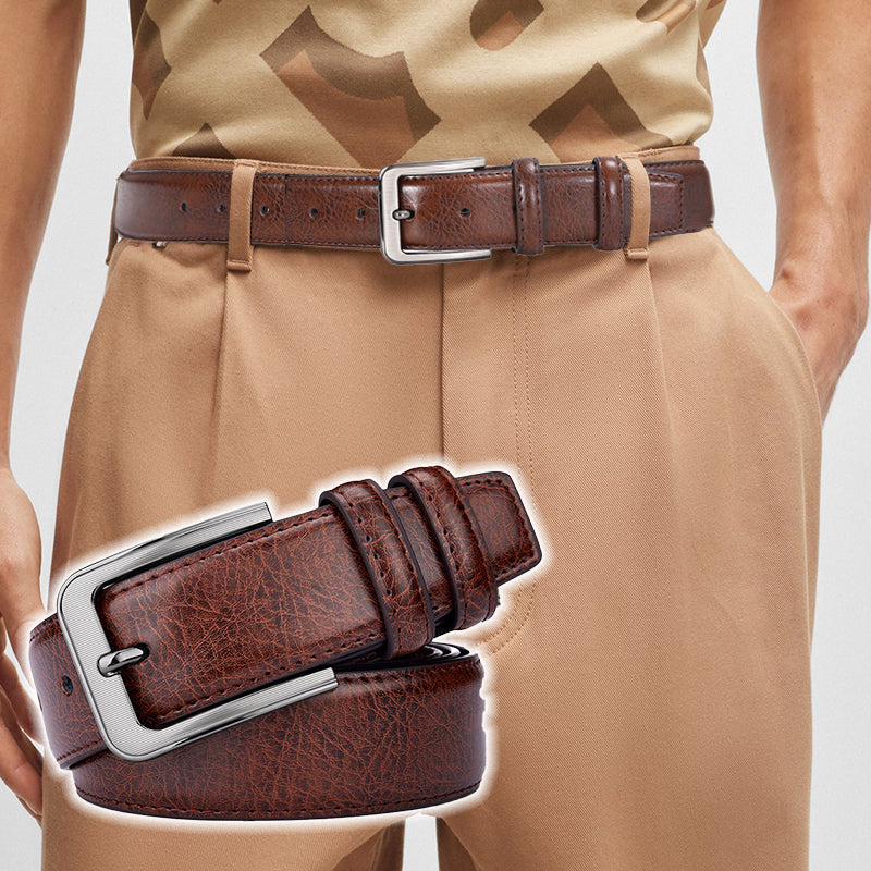 BowLift | Durable Vintage Fashion Pin Buckle PU Belt