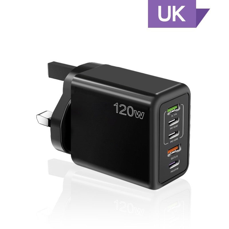 BowLift | 120W Fast Charger with 5 Ports⚡