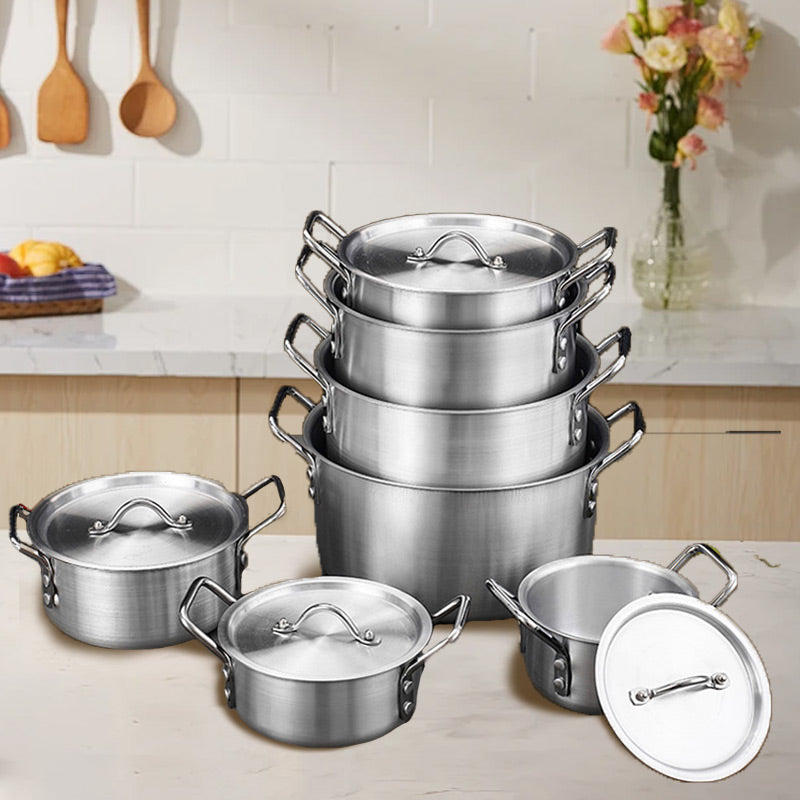 BowLift | Aluminum Cookware Stockpot 7-Piece Set