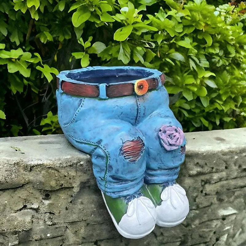 BowLift | Creative 3D jeans-shaped flower pot