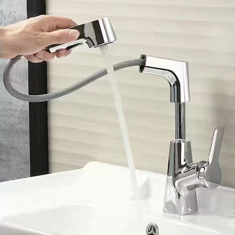 BowLift | 1-Hole Sink Mixer with Pull-Out Spray Head