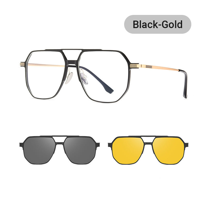 BowLift | 3 in 1 Vintage Magnetic Clip on Sunglasses