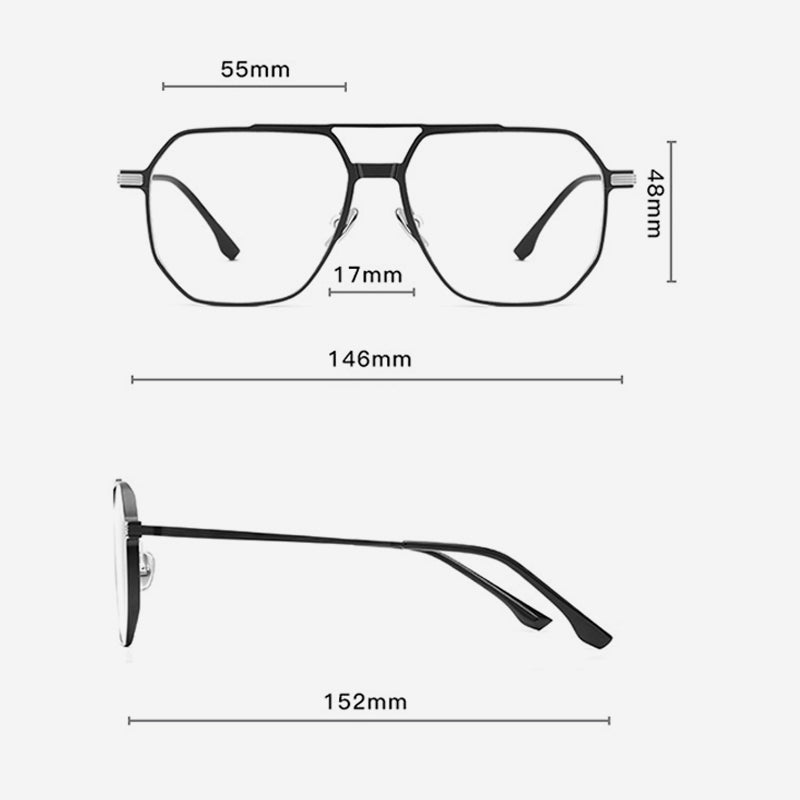 BowLift | 3 in 1 Vintage Magnetic Clip on Sunglasses