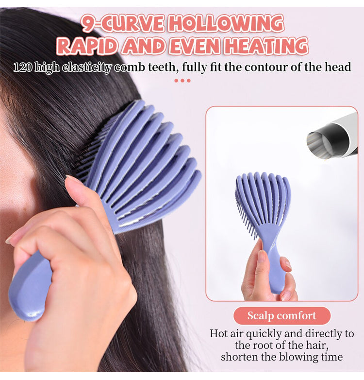BowLift | Hollow Out Smooth Hair Fluffy Comb