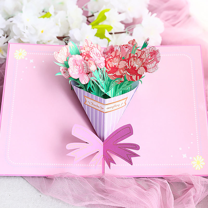 BowLift | Creative 3D paper cut-out card with popup greeting card