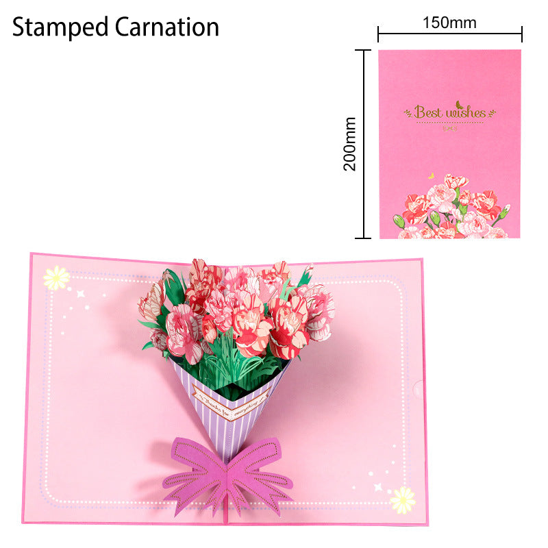 BowLift | Creative 3D paper cut-out card with popup greeting card