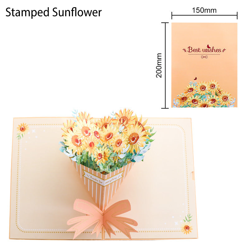 BowLift | Creative 3D paper cut-out card with popup greeting card