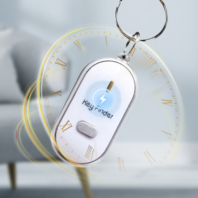 BowLift | Pipe sound-activated sensor-key finder with key ring