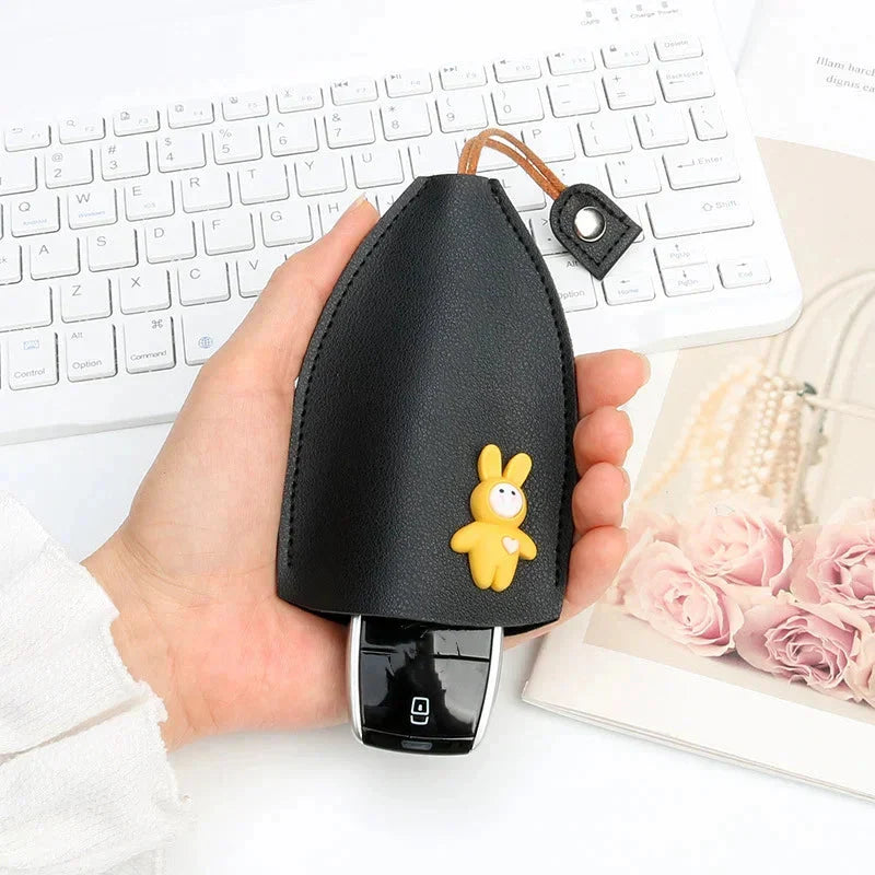BowLift | Creative retractable, cute car keychain case with large capacity