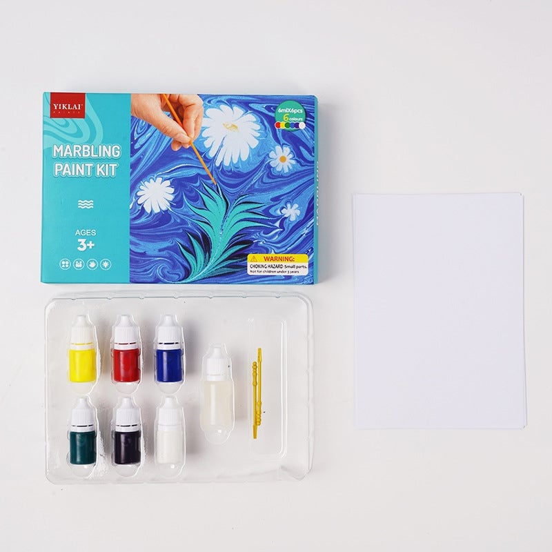 BowLift | Marbling of watercolor paint for art