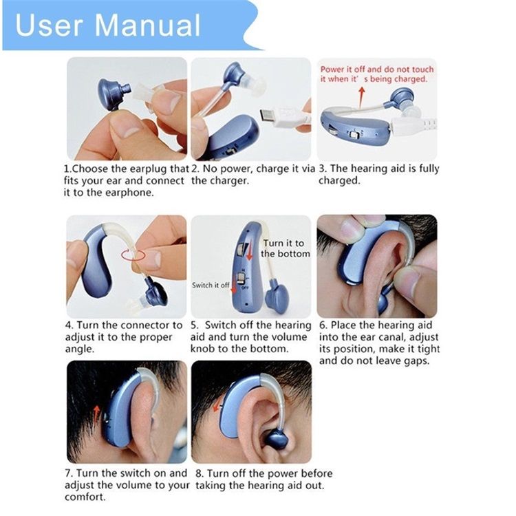 BowLift | USB rechargeable Bluetooth hearing aid headphones for seniors