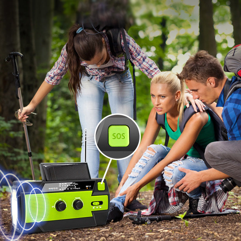 BowLift | All-in-one solar-powered emergency radio
