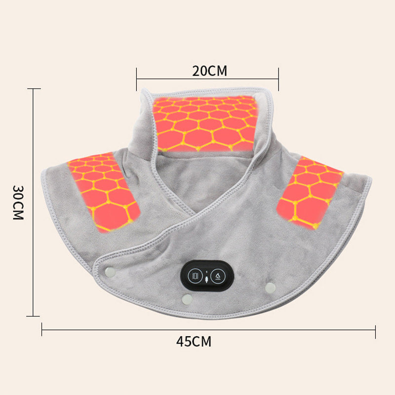 BowLift | Electric neck and shoulder heating pad with vibration