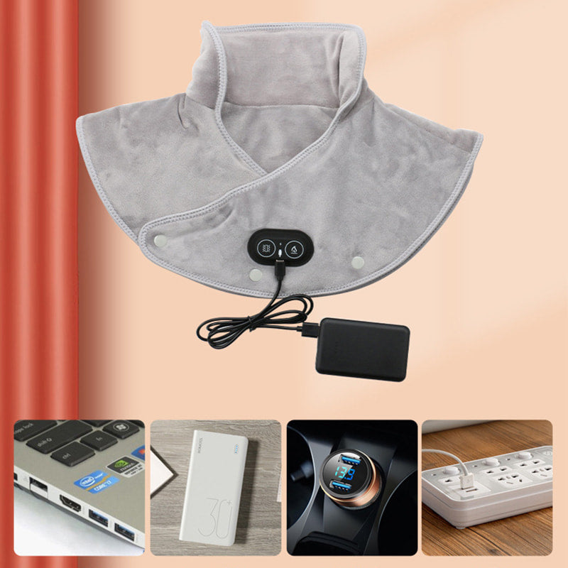 BowLift | Electric neck and shoulder heating pad with vibration