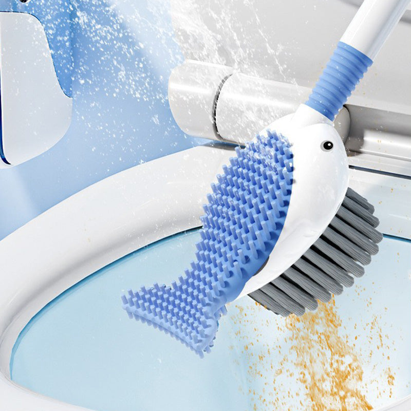 BowLift | Wall-mounted suction cup toilet brush set