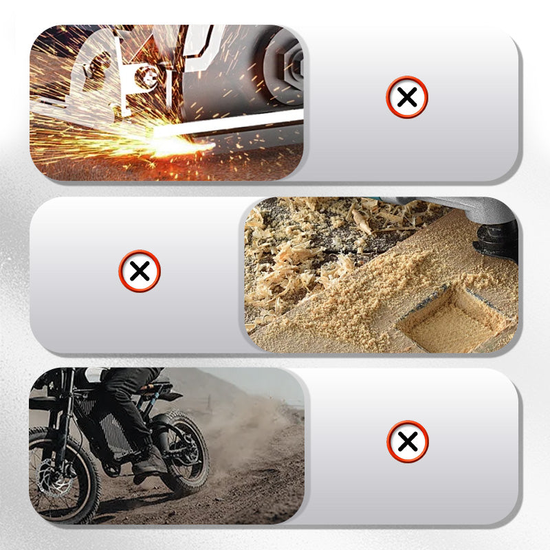 BowLift | Welding goggles in one piece with mirror