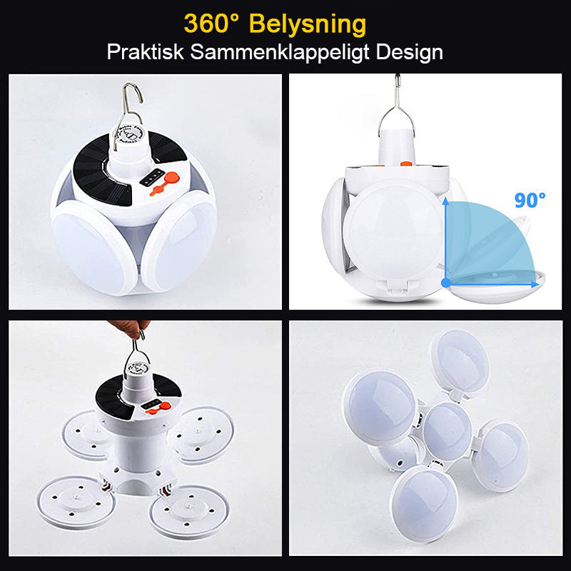 BowLift | Foldable Sun Night Market Camping liked football lights