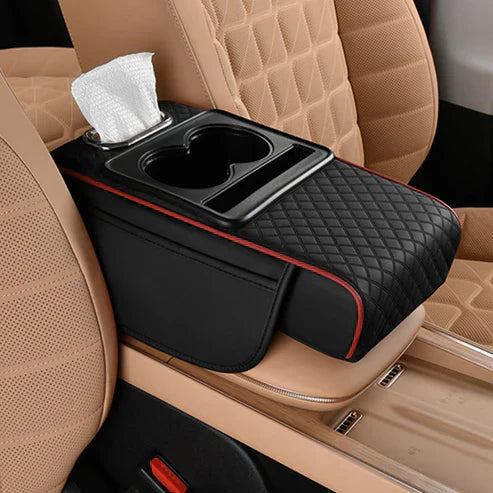 BowLift | Integrated multifunctional riser cushion for car armrests under pressure