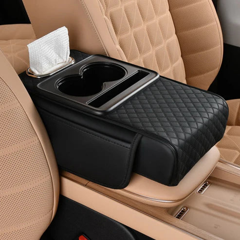 BowLift | Integrated multifunctional riser cushion for car armrests under pressure
