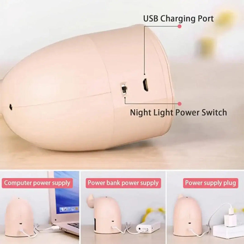 BowLift | Peacock Projection Wall Lamp with Remote Control
