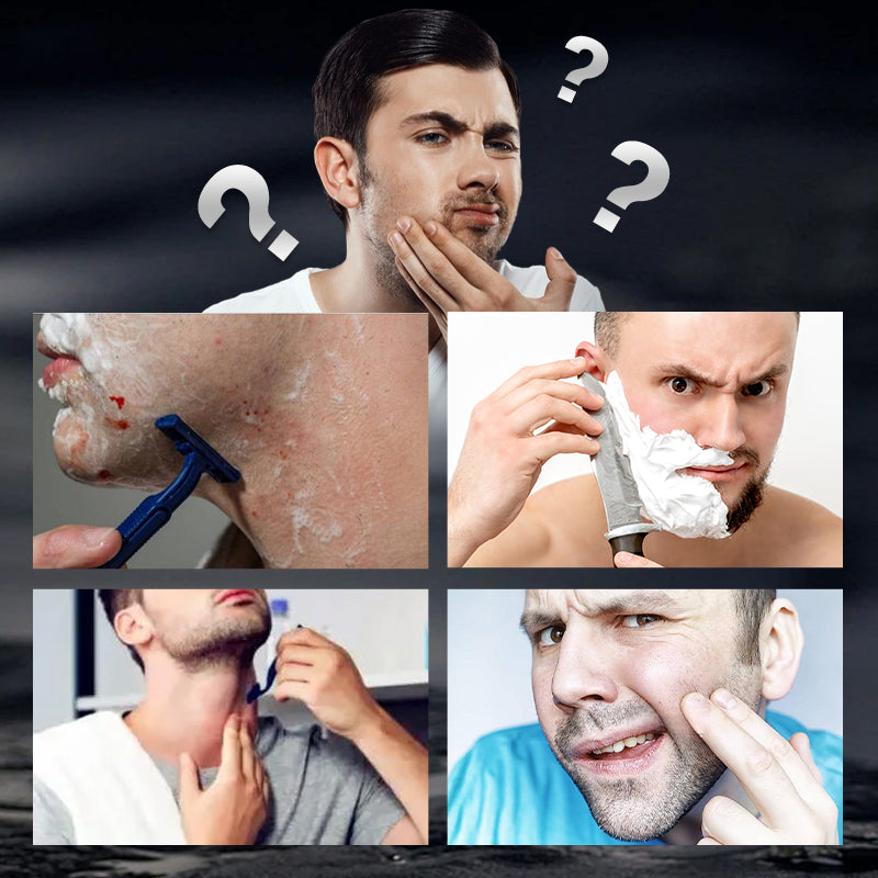 BowLift | Futuristic transparent mini electric smooth shaver