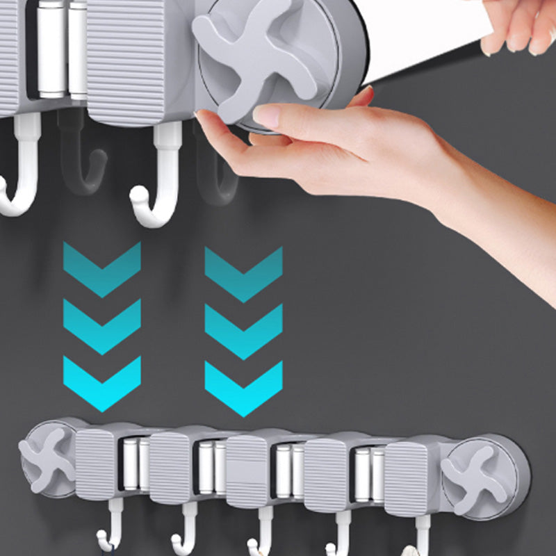 BowLift | Bore-free suction cup mop holder for the bathroom