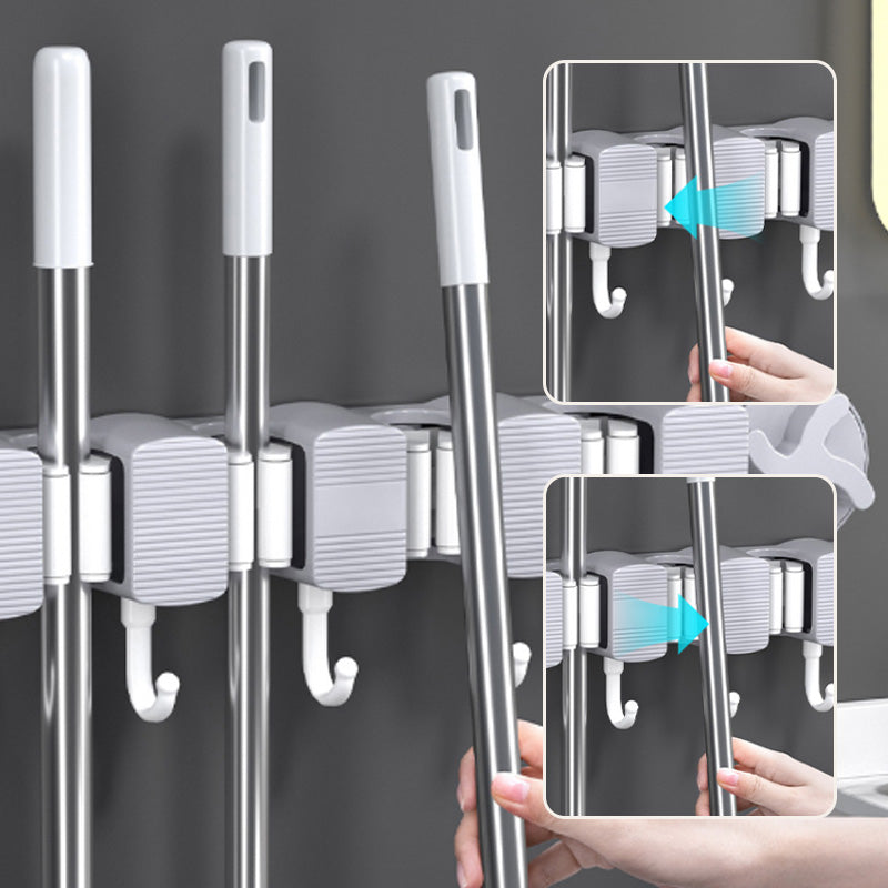 BowLift | Bore-free suction cup mop holder for the bathroom