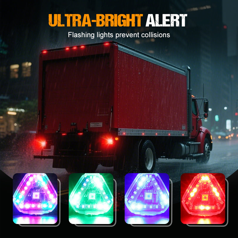 BowLift | Super sharp solar flashing warning lights