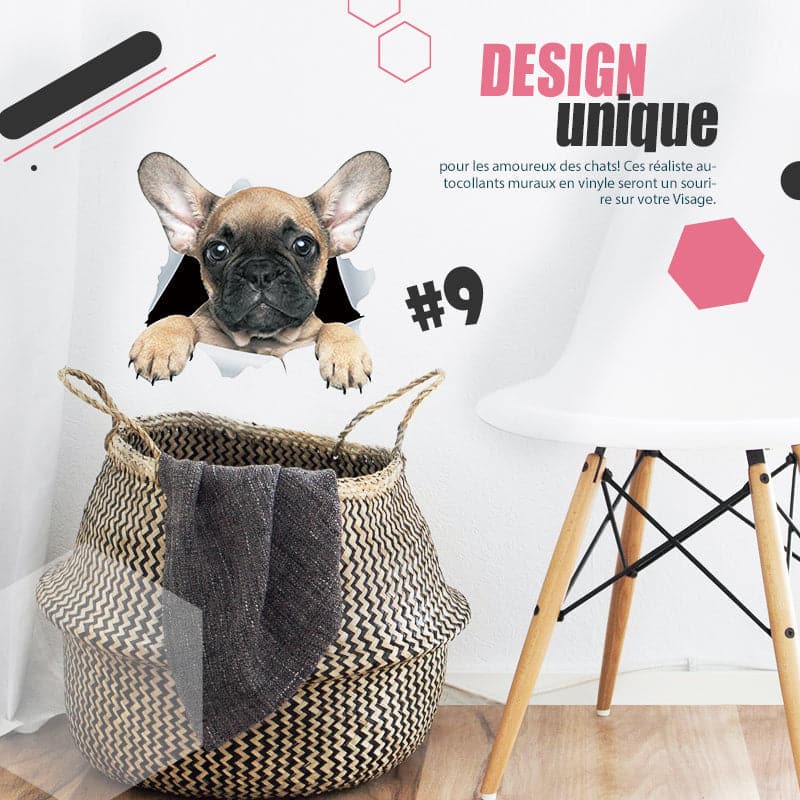 BowLift | 3D stickers with cats and dogs that can be removed