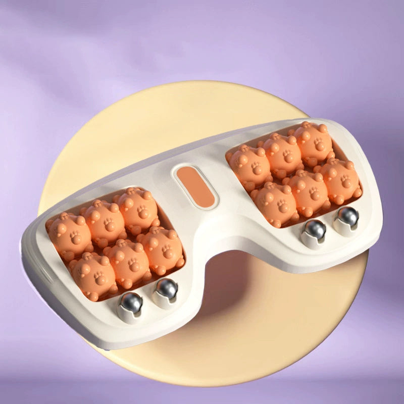 BowLift | Portable double foot massage roller