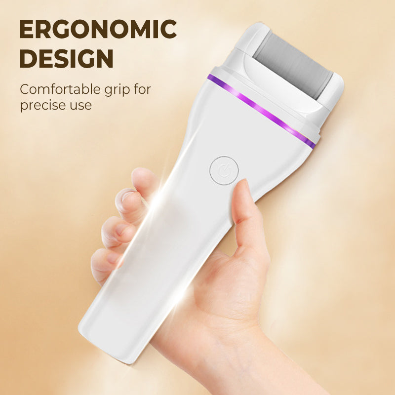 BowLift | 2-step wireless electric callus remover with 2 interchangeable heads
