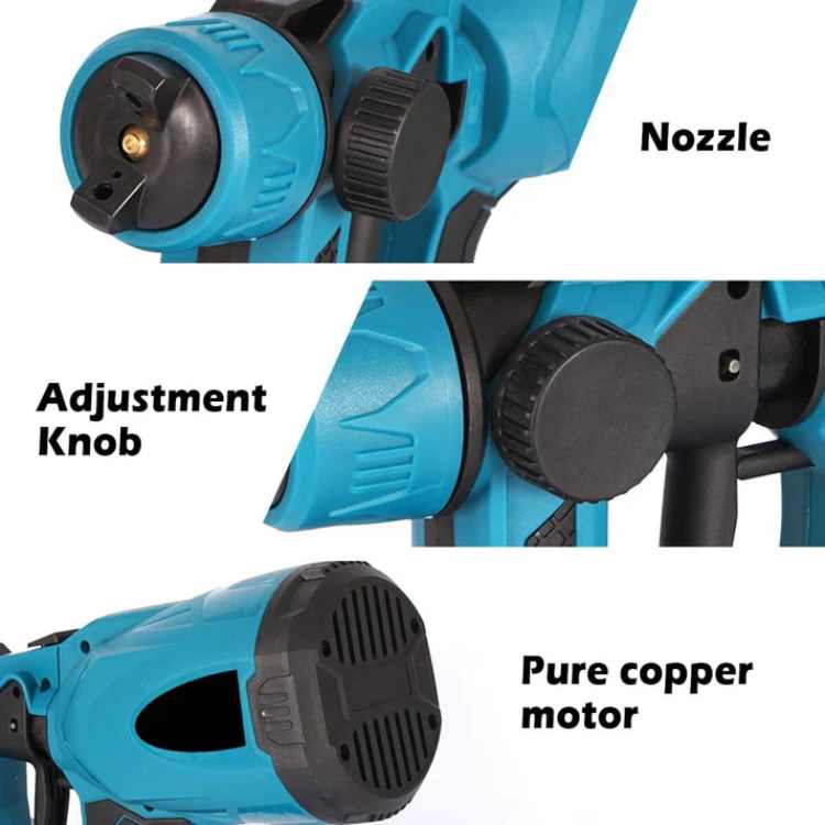 BowLift | Cordless Paint Sprayer | PrecisionFlow Atomization, 3 Spray Patterns & Ideal for Home Improvement Projects