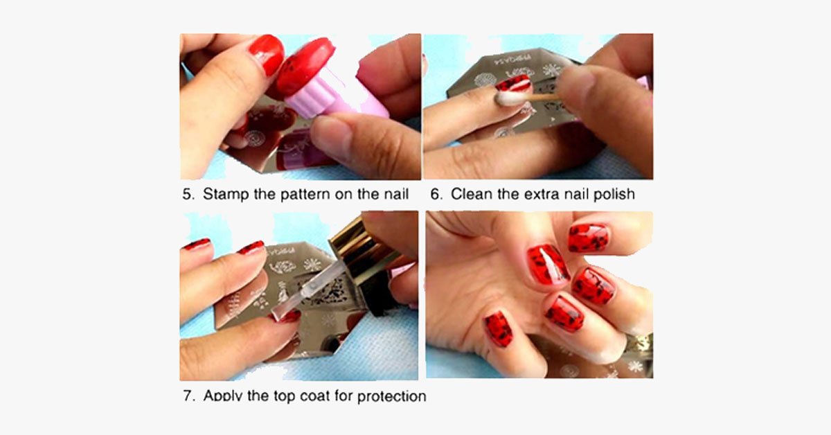 BowLift | 81 Designs Nail Art Stencil Set